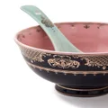 POLSPOTTEN Grandpa porcelain Asian bowls (set of four) - Black