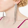 ISABEL MARANT triangle drop earrings - Silver