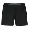 BOSS reflective-logo bermuda shorts - Black