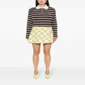 MSGM check-pattern skirt - Yellow