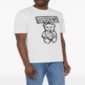 Moschino teddy bear cotton T-shirt - White