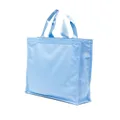MSGM logo-print tote bag - Blue