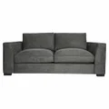 Ostro Furniture Ostro Anglesea Two Seater Lounge Dark Grey Y37740BBEL16