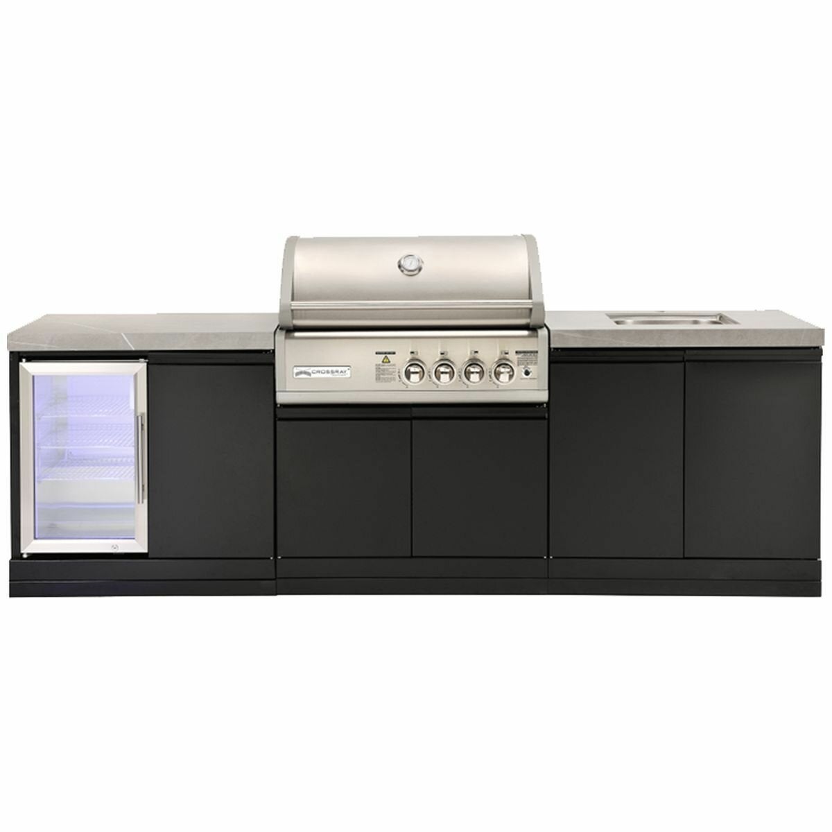 Crossray outdoor kitchen TC4K-08