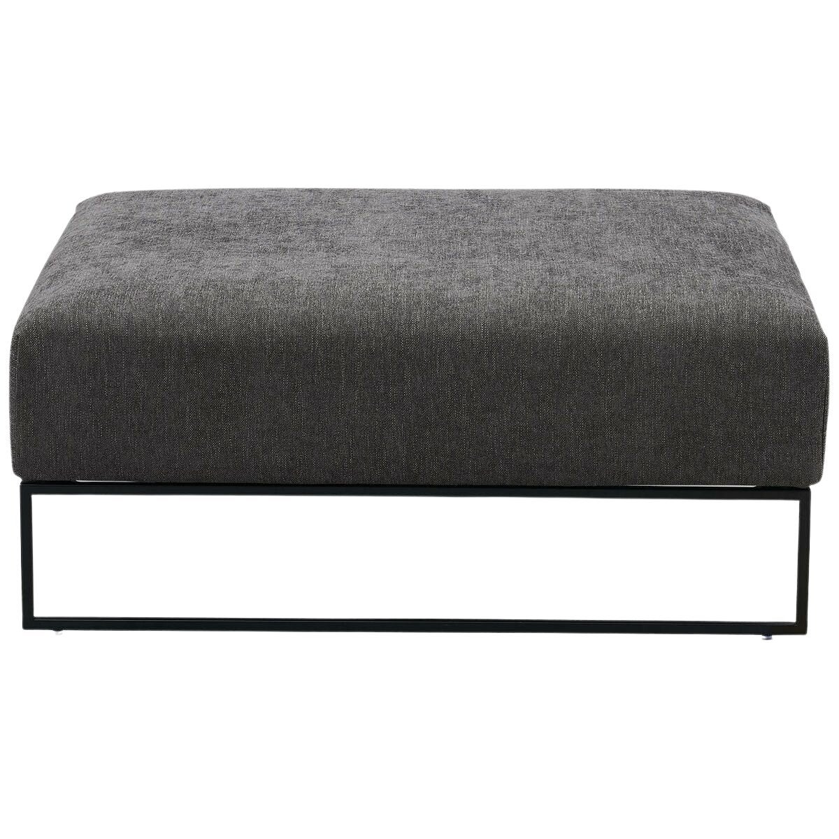 Kalona VAEROY Ottoman Pewter WS-208-05-VILA-27