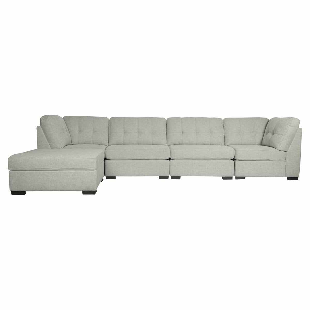 Ostro Furniture Ostro Hunter Modular Lounge with Storage Ottoman Champagne Y401MODBEL40
