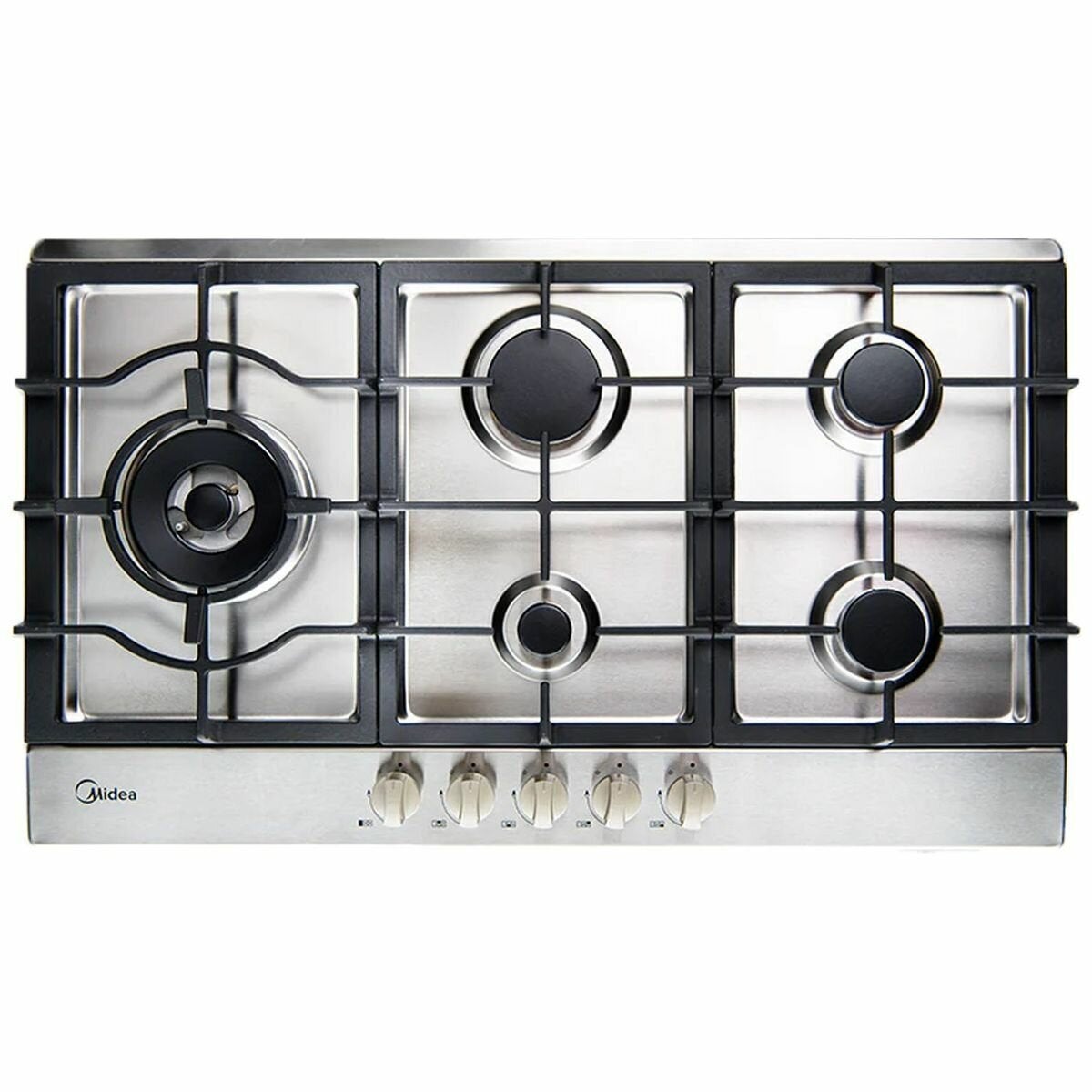 Midea 90cm Gas Cooktop Stainless Steel 90G50ME005-SFL