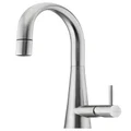 Oliveri Essente Goose Neck Pull Out Mixer Tap SS2525