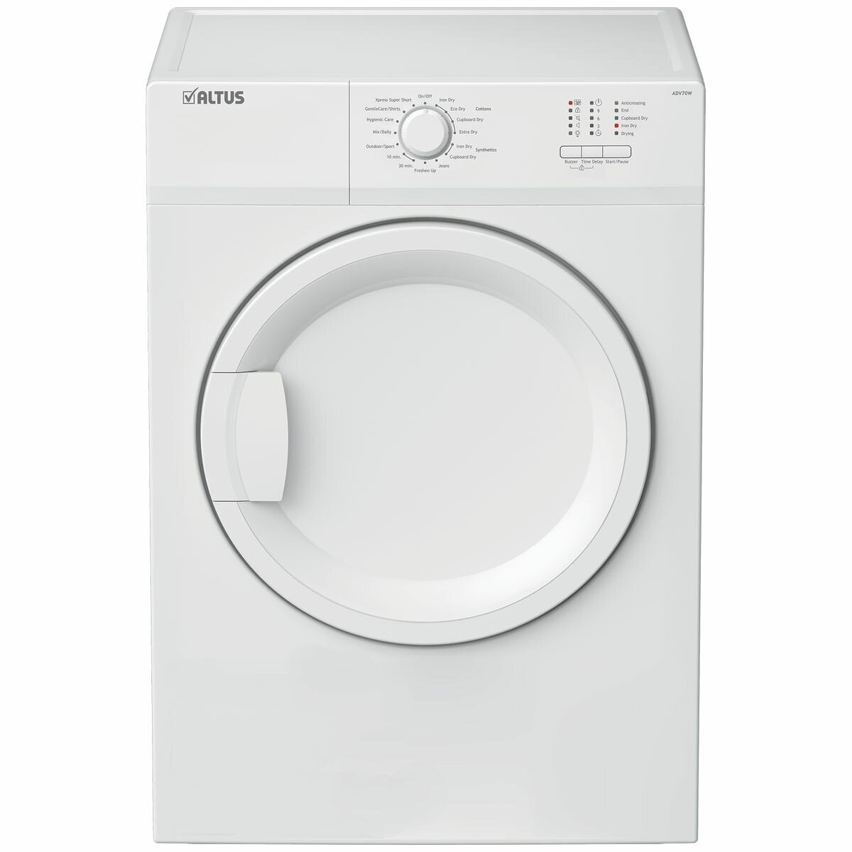 Altus 7kg Vented Dryer ADV70W