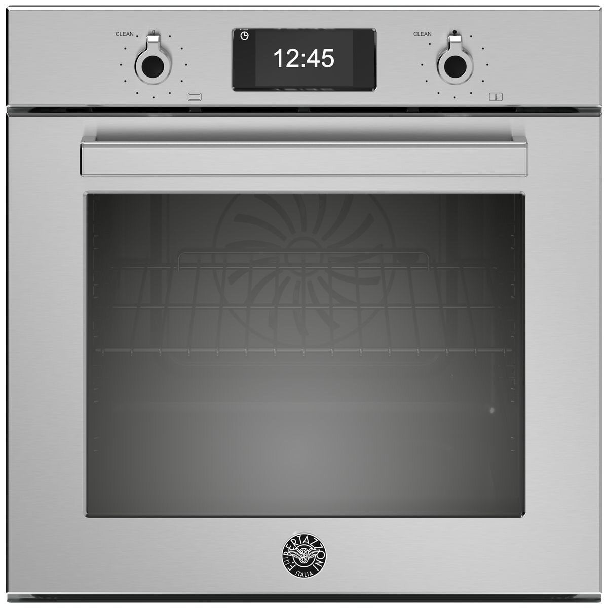 Bertazzoni 60cm Professional Series Pyrolytic Built-In Oven with Total Steam F6011PROVPTX