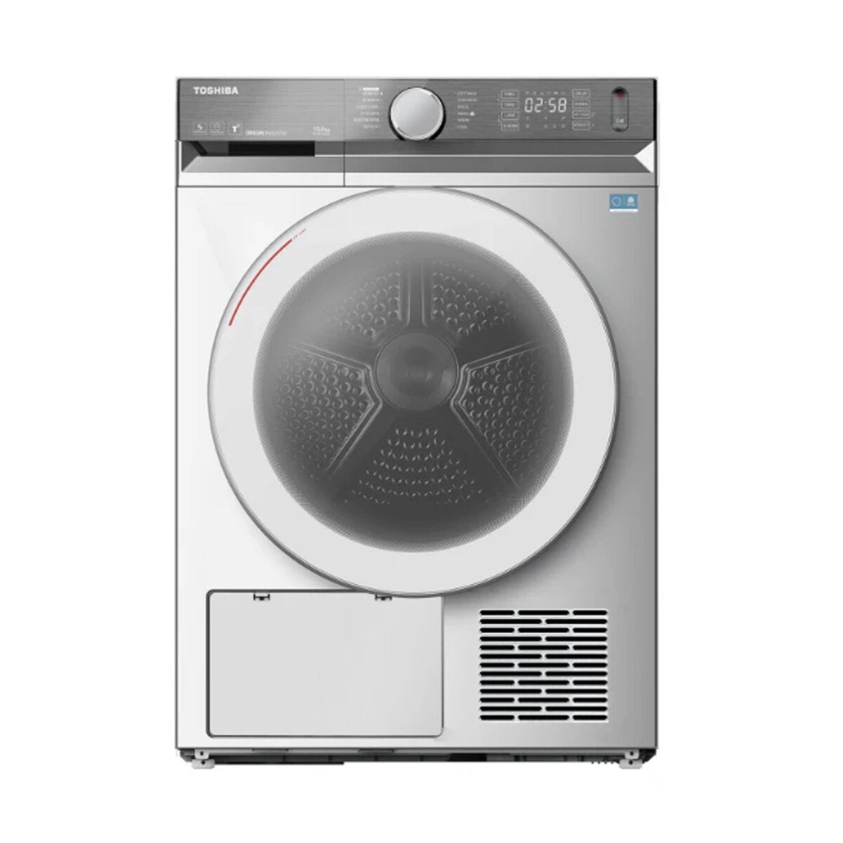 Toshiba 10KG T15 Heat Pump Tumble Dryer White TD-BP110GHAU-WS