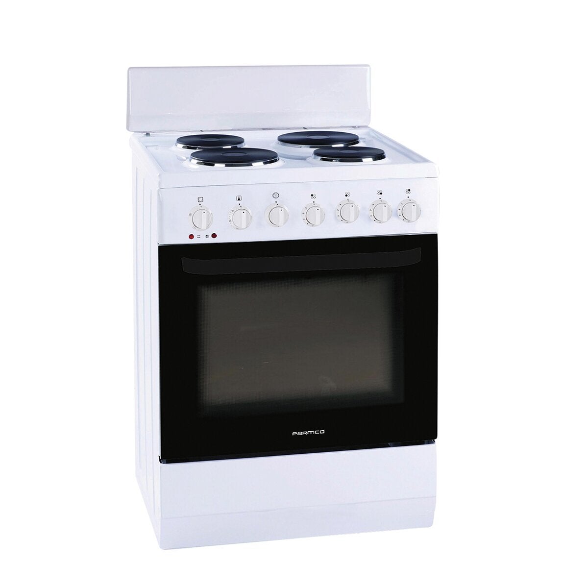 Parmco Freestanding 60CM White Plate 4 Function Electric Cooktop FS60WP4