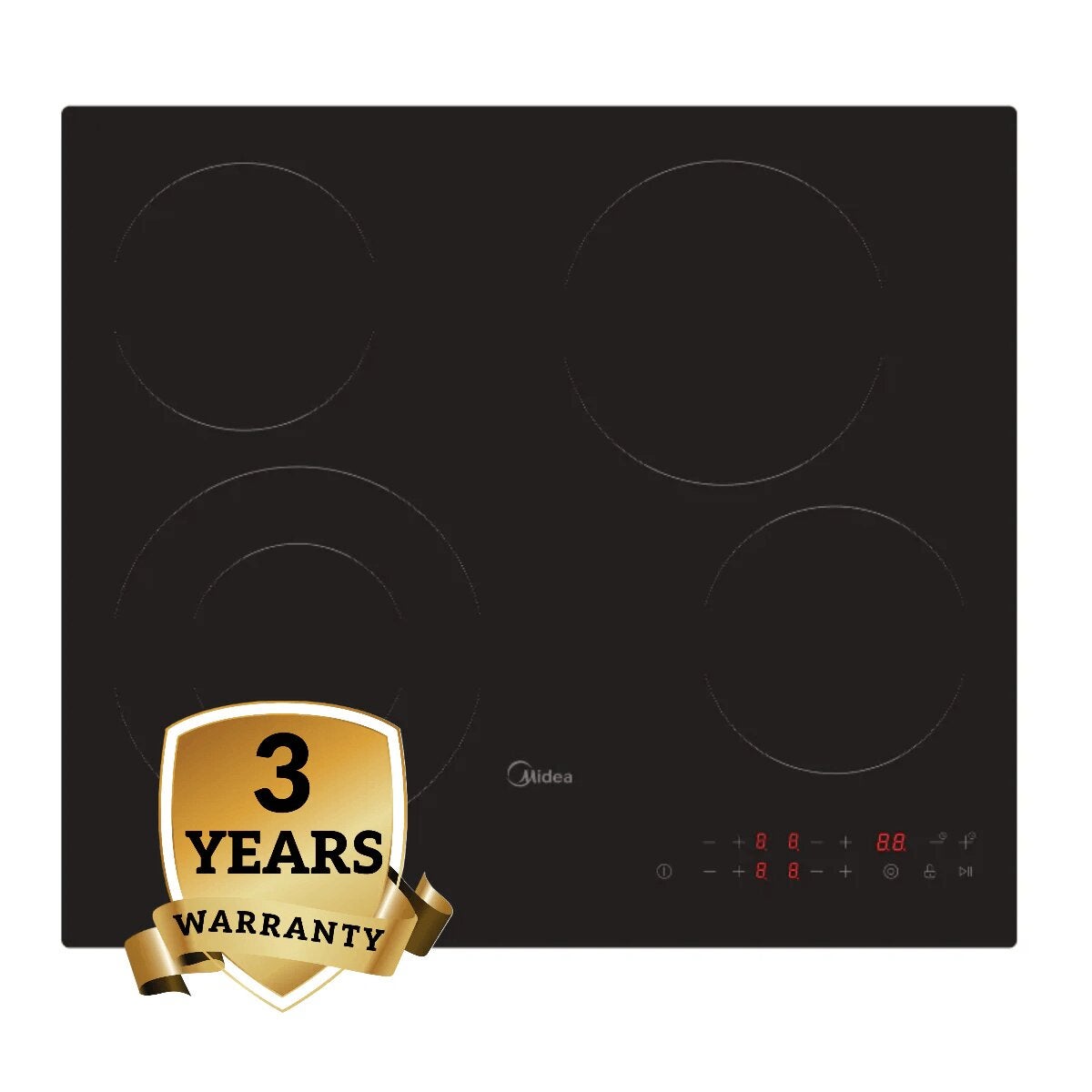 Midea 60cm Ceramic Hob Touch Control MCH640F298K