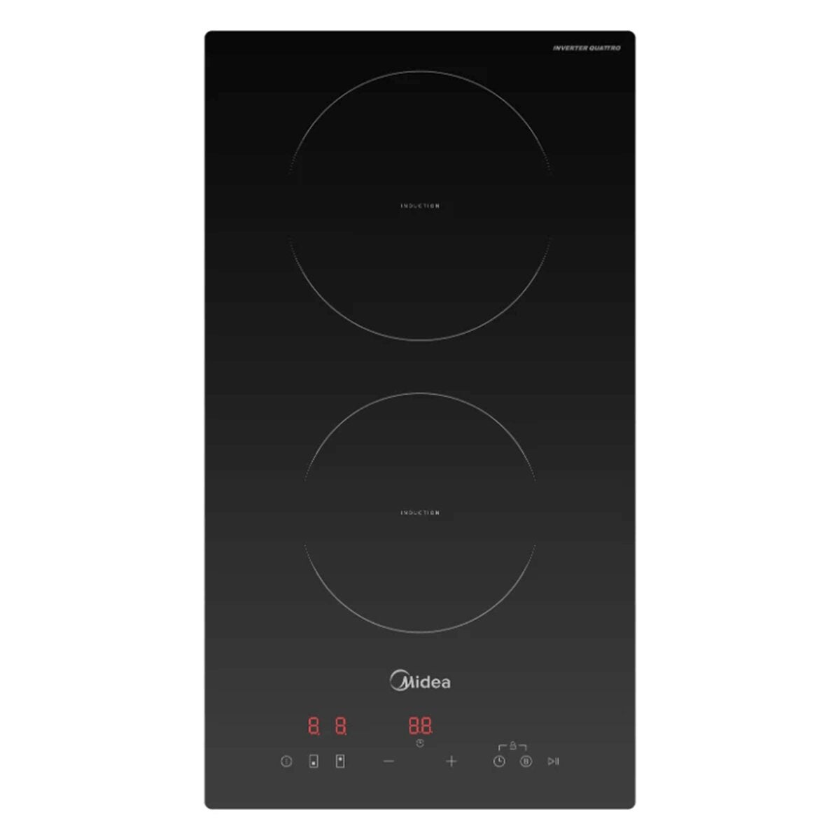 Midea 30cm 2-Zone Induction Cooktop Touch Control MC-ID3594-A2