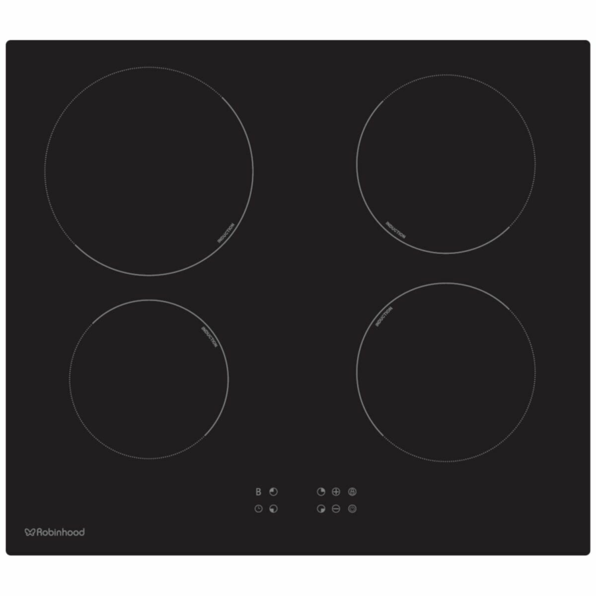 Robinhood 60cm Induction Cooktop HIC604TFG