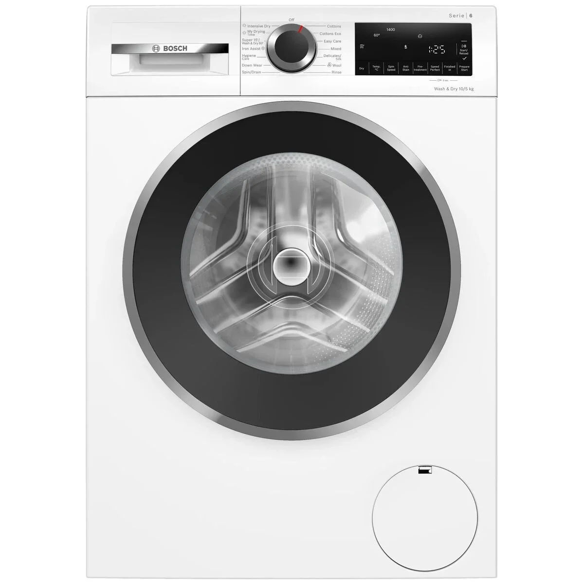 Bosch Series 6 10/5 kg Washer Dryer White WNA254U3AU