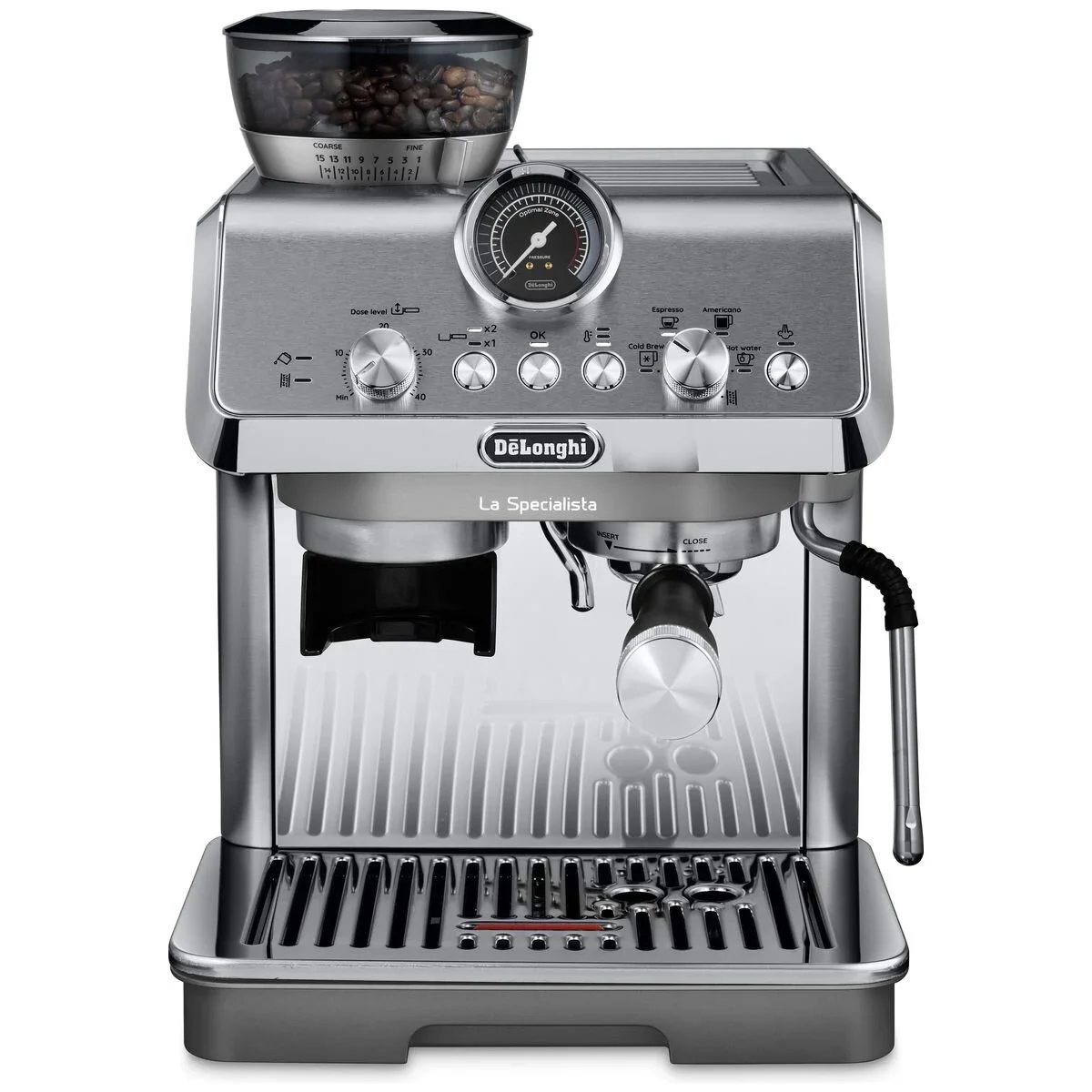 Delonghi La Specialista Arte Evo Cold Brew Manual Coffee Metal EC9255M2