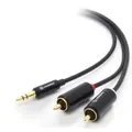 Alogic Premium 10m 3.5mm Stereo Audio to 2x RCA Stereo Male Cable
