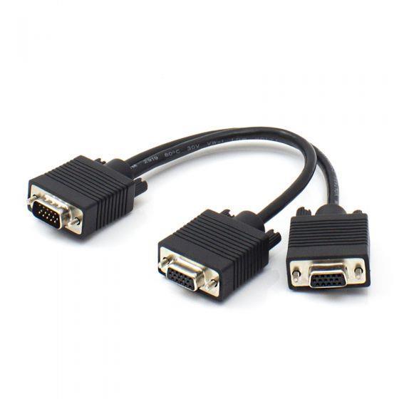 ALOGIC HD15 Male to Two HD15 Female SXGA Monitor Y-Cable
