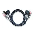ATEN 1.8M USB DVI-D Single Link KVM Cable