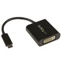 Startech USB-C to DVI Adapter - USB-C to Video Converter - Black