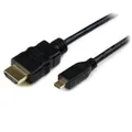 StarTech 1 m High Speed HDMI Cable with Ethernet HDMI to HDMI Micro