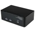 Startech 2-Port Dual DVI USB KVM Switch with Audio & USB 2.0 Hub