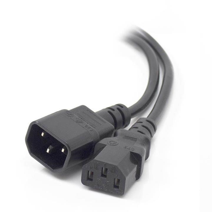 Alogic 0.5m IEC C13 to IEC C14 Computer Power Extension Cord Male to Female