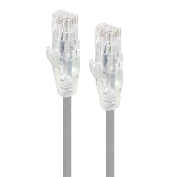 Alogic 1.5m Grey Ultra Slim Cat6 Network Cable - Series Alph
