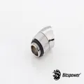 Bitspower G1/4" Silver Shining Rotary 30-Degree IG1/4" Extender