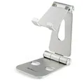 Startech Smartphone and Tablet Stand - Portable - Foldable - Aluminium