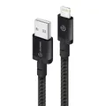 Alogic Prime Lightning to USB-Charge And Sync Cable - 3m Black (Apple Certified under MFi)