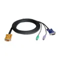Aten PS/2 KVM Cable with 3 in 1 SPHD