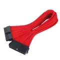 Silverstone PP07-MBR ATX 24pin to MB-24pin(300mm),Red