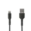 Startech 1m USB to Lightning Cable (MFi Certified) - Black