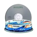 Philips 12x CD-RW 80mins Rewritable Disk (10 pcs Spindle)