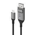 Alogic 1m Ultra USB-C (Male) to DisplayPort (Male) Cable