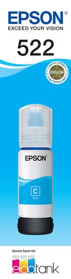 Epson T522 EcoTank - Cyan Ink Bottle