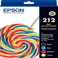 Epson 212 Value Pack (4 Colour) Ink Cartridges