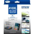 Epson 410XL - High Capacity Claria Premium - 5 Color Ink Cartridge Value Pack