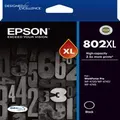 Epson 802XL - High Capacity DURABrite Ultra - Black Ink Cartridge