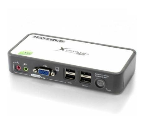 Serveredge 2-Port USB/VGA Desktop KVM Switch