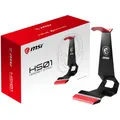 MSI HS01 Gaming Headset Stand Black with Red