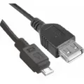 Astrotek Micro USB M to USB F OTG Adapter Black