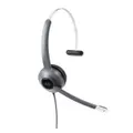 Cisco 521 Wired Single Headset Monaural Headset With 3.5mm Connector and USB Adapter