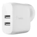 Belkin 2-Port Wall Charger 12W USB-A