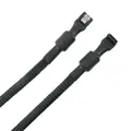 Simplecom Premium SATA 3 Data Sleeved Clip Angle Cable
