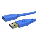 Simplecom USB 3.0 SuperSpeed Extension Cable 1.5m - Blue