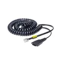 Jabra Modular to Quick Disconnect Coiled Cord