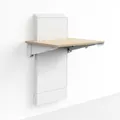 Ergotron WorkFit Elevate Wall Desk - Maple